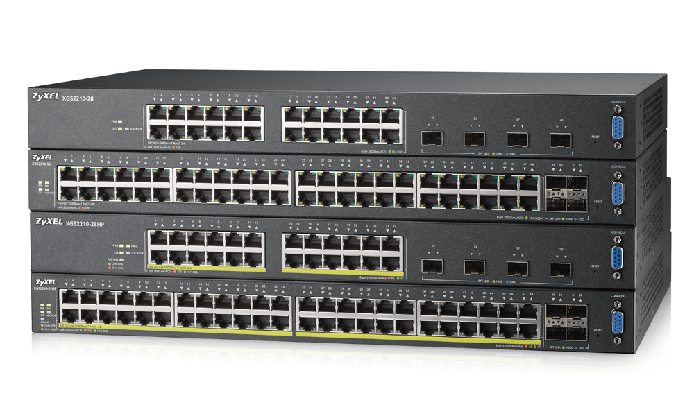 24-48 Port Managed Gigabit Ethernet Switches